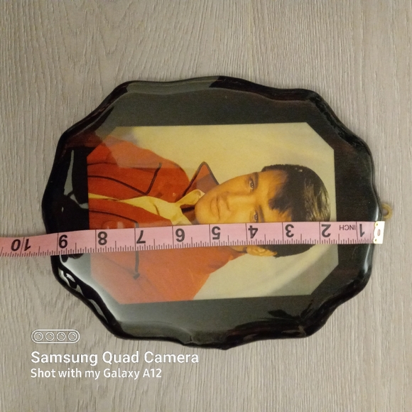 Vintage Elvis wall picture 9"x8"x0.5" - Picture 5 of 7